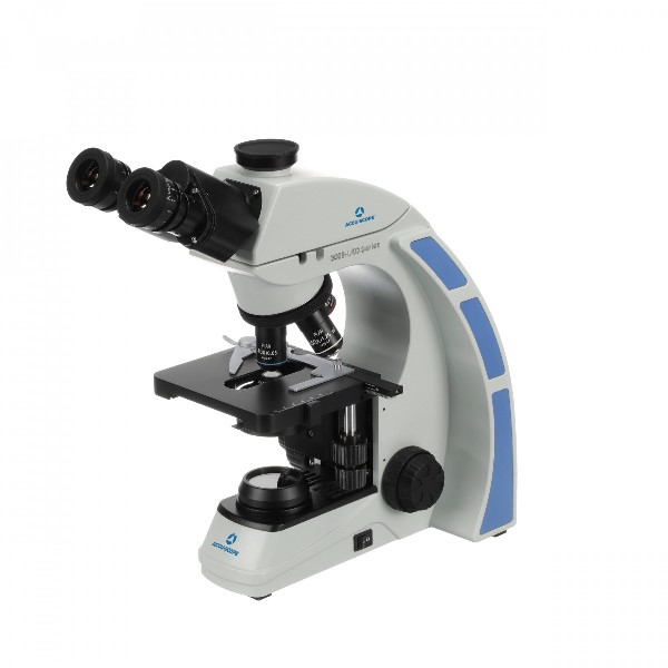 Accu Scope Series Microscope with 4x, 10x, 40x Infinity Plan Achromat ...