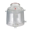 Ace Glass 20L Vacuum Jacketed, Triple-Wall Flask, 200mm O-Ring Grooved Duran Flange, 1In 12856-06