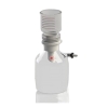 Ace Glass Bottle, 5L, Wide Mouth Gl80, #15 Ace-Safe Side Vacuum Port, For 75mm Filtration 3709-18