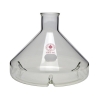 Ace Glass Flask, Fernbach, 1800ml, Triple Baffled, #10 Stopper Size Beaded Neck, cs/3 3874-18