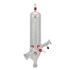 Ace Glass V Assembly, Safety Coated, Includes Condenser, 1000ml Receiving Flask 3951-10