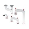 Ace Glass Tube, Connecting, 'J' Upper, Model R220EX&SE, Glassware Sets D & D2, Part 46512 3974-27