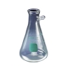 Ace Glass Flask, Filter, 500ml, Heavy Wall, Coated, cs/6, 65340-500 4139-09