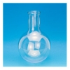 Ace Glass Flask Blank, 50ml, Single Neck, Round Bottom, cs/10 6870-04