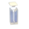 Fireflysci Type 17 Short Micro Cuvette with PTFE (Material: Optical Glass) (Lightpath: 10mm) 17G10