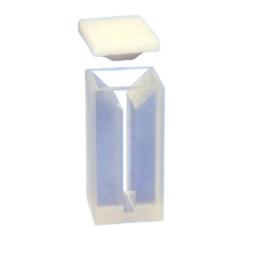 Fireflysci Type 17 Short Micro Cuvette with PTFE (Material: Optical Glass) (Lightpath: 20mm) 17G20
