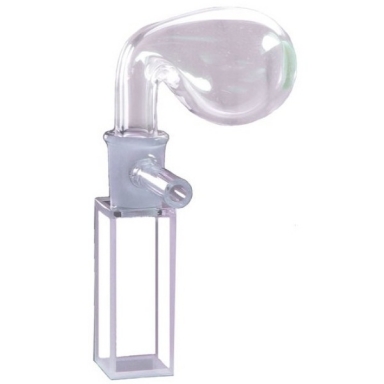 Fireflysci Type 26FL Short Anaerobic (Material: Optical Glass) (Lightpath: 10mm) 26FLUV10