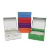 Mtc Bio 100 Place, Orange, Hinged, Cardboard Freezer Boxes PK/5 R2700-O