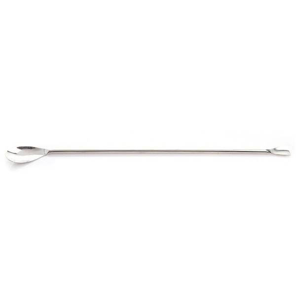 Foxx Life Sciences EZBio Stainless Steep Offset Spoon, 304 SS Steel ...