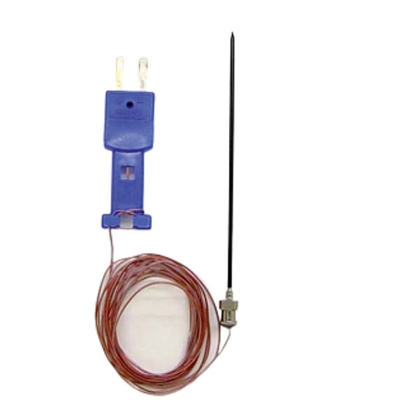 Ace Glass Thermocouple Sensor, Needle Tip, PTFE Coated, J-Kem, J Type ...