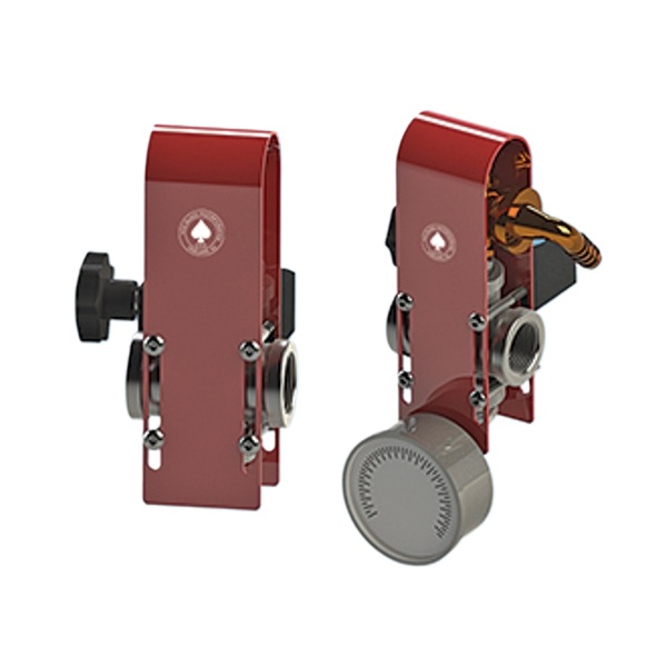 Ace Glass Pressure Relief Manifold Set, Stand Mounted, M24X1 Union, (1 ...