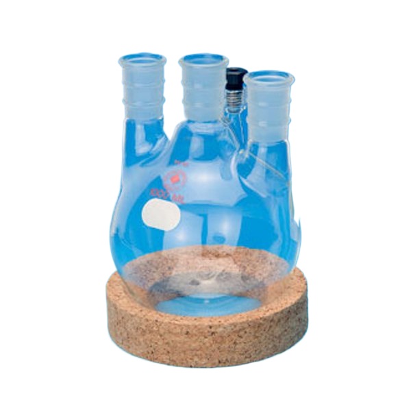Ace Glass Flask, Round Bottom, Heavy, Four Neck, 2L, 29/42 Center, (2 ...