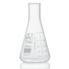 Globe Scientific 250mL Erlenmeyer Flask, Globe Glass, Heavy Duty, Narrow Mouth, Dual BOX/6 8430250