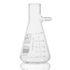 Globe Scientific 250mL Flask, Filter, Globe Glass, Dual Graduations BOX/6 8450250