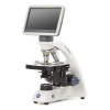 Globe Scientific BioBlue Microscope W/7 Inch LCD, SMP 4/10/S40 Objectives W/Mech. Stage EBB-4220-LCD