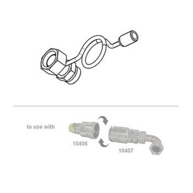 Huber Connection For Pressure Relief Device 10417