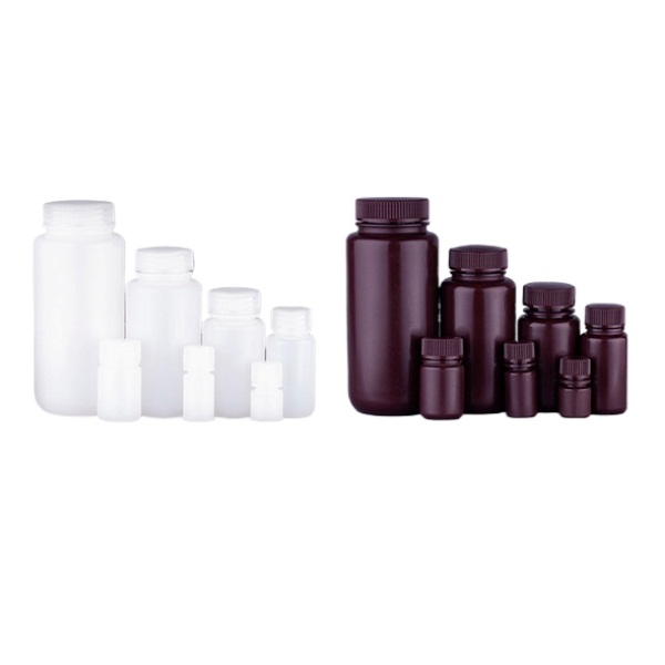 Nest 8ml Amber Color Round PP Storage Bottle, Wide Mouth, Sterile, 20 ...