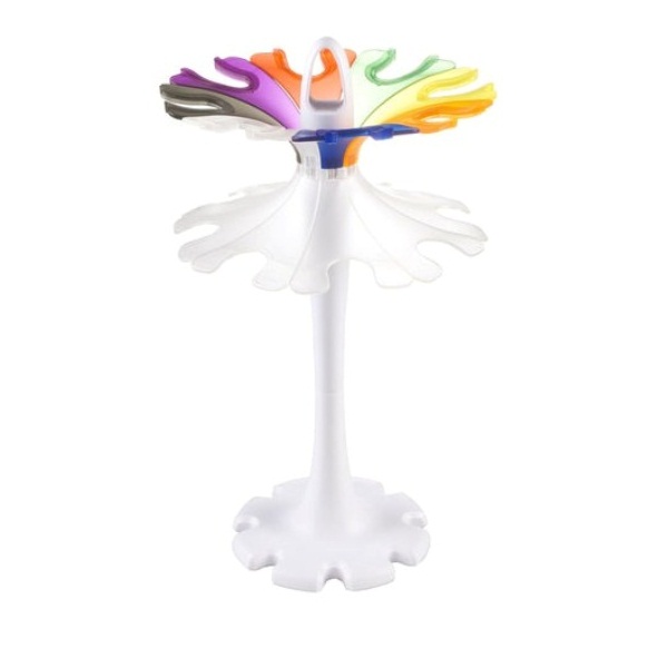 Veegee Scientific Assorted/Clear Universal Carousel Pipette Stand ...