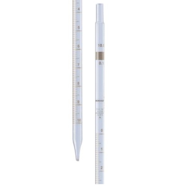 Foxx Life Sciences Borosil Pipettes (Mohr), Class A, 0.1mL x 0.01mL ...