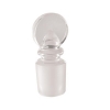 Foxx Life Sciences Borosil Stoppers, Glass, Clear, Pennyhead, Solid, 10/19 CS/20 8100A10