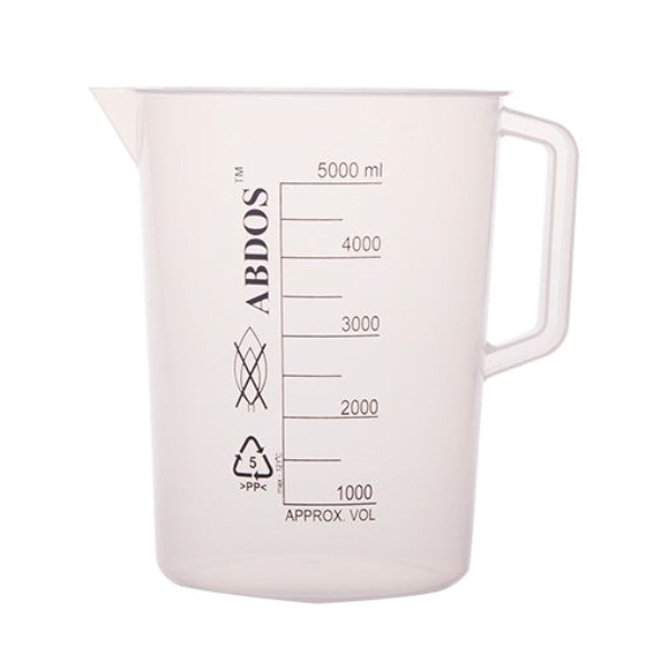 Foxx Life Sciences Abdos Printed Beakers With Handle, Polypropylene (PP ...