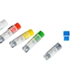 Biologix Red, 2.0ml Internal Thread Cryovials with Multi Codes-Traditional 40 Bags/Case 88-3211