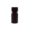 Eisco Reagent Bottle, Amber, 15mL - Narrow Mouth with Screw Cap - HDPE CH0173CAM