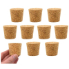 Eisco 10PK Cork Stoppers, Size #22 - Tapered Shape CH0310Y