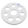 Eisco Desiccator Vacuum Plate, 7.5 Inch - Porcelain - Perforated - For 20cm - Eisco Labs CH0360B
