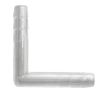Eisco L Shaped, 2 Way Tubing Connector, 2" - Transparent Polypropylene - Autoclavable - Labs CH0765H