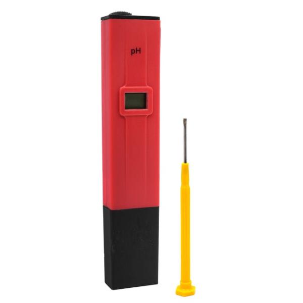 Eisco Pocket pH Tester - pH Range 0.0 to 14.0, Â±0.1 Accuracy - Digital ...