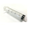 Qorpak 20mL Air-Tite Clear Luer Slip Eccentric Tip Syringe with PP Body, PP 500/Cs 270856