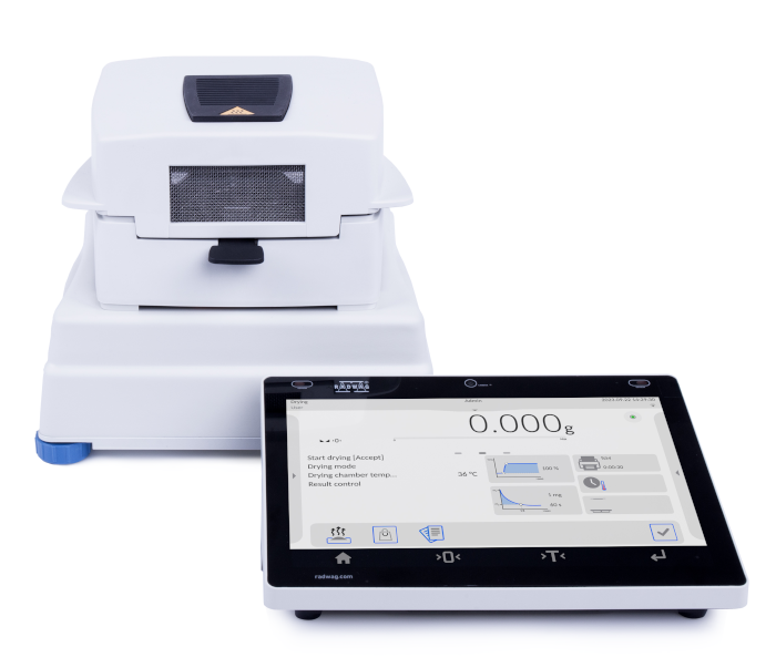 Radwag MA 50.5Y.IC.WH Moisture Analyzer WL3040060 Lab Equipment