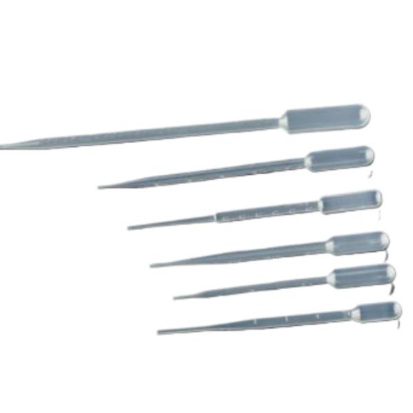 Bellco 1ml Pasteur Pipette, Individually Wrapped, Sterile 500/Pk, 2000 ...