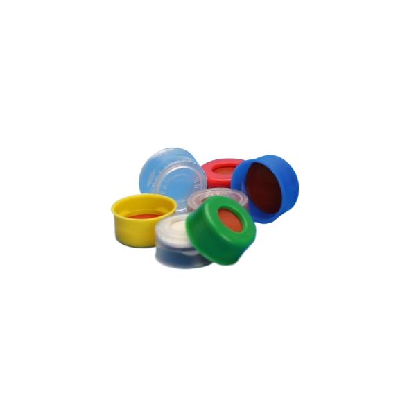 Bellco 11mm Blue Poly Crimp Seal, PTFE/Silicone/PTFE Lined (Qty 1000 ...