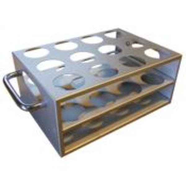 Bellco Stainless Steel Wire Tube Rack 35mm For Auto-Blot Tubes, 1/Ea ...
