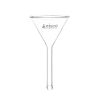 Eisco Heavy Filter Funnel, 35mm Plain Stem, 6mm Thick, Uniform Walls Borosilicate Glass CH0458A