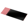 Globe Scientific Microscope Slides, Glass, 25 x 75mm, 90° Pink Frosted Cs/1440 1304P-144