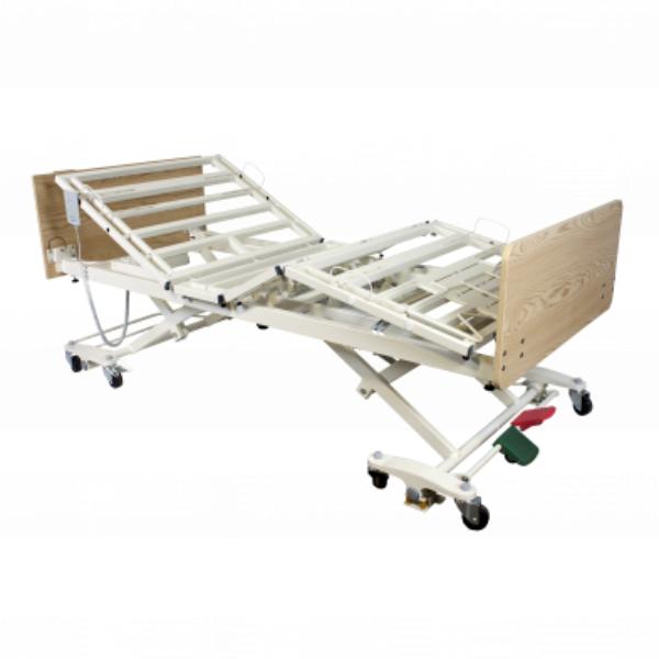 Dynarex DB300 Bariatric LTC 5 Function Low Bed, expands to 48
