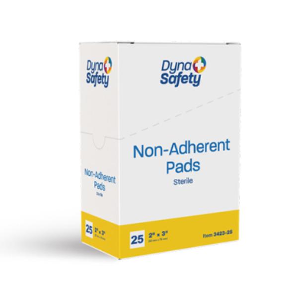 Garze Sterili Dynarex 2x2 Pollici - 12 Strati, Ipoallergeniche, Confezione Da 100