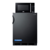 Accucold Microwave/Refrigerator-Freezer Combination with Allocator MRF66BKA