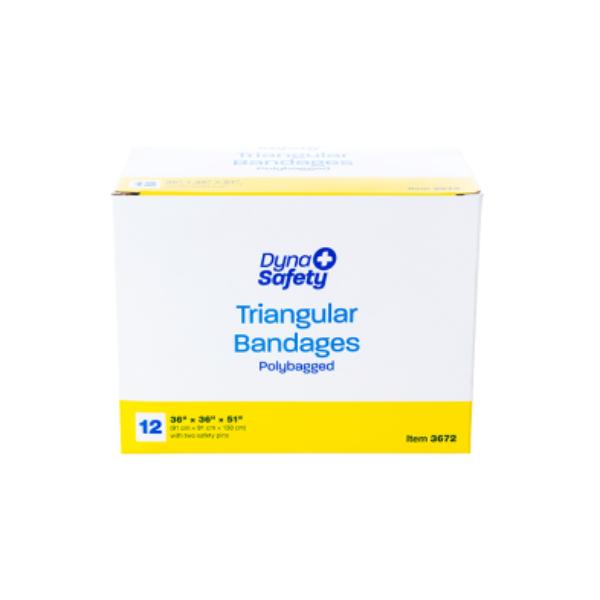 Dynarex Triangular Bandages, 36