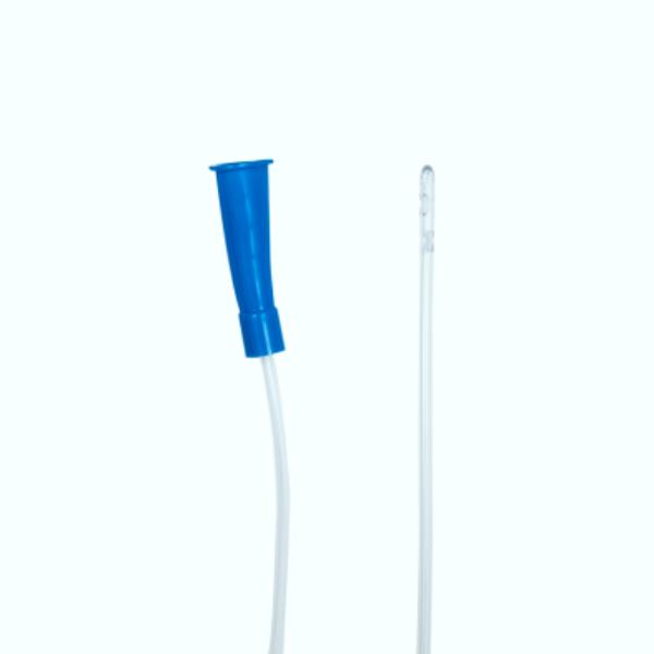 Dynarex Intermittent Catheter (Male) - Sterile, 8 Fr, Blue, 50/cs 4981