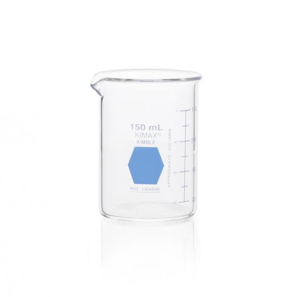 DWK Life Sciences 150 mL Kimble Kimax Colorware Beaker Low Form with ...