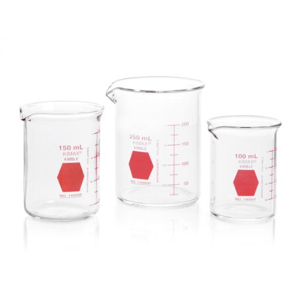DWK Life Sciences 600 mL Kimble Kimax Colorware Beaker, low form, with ...