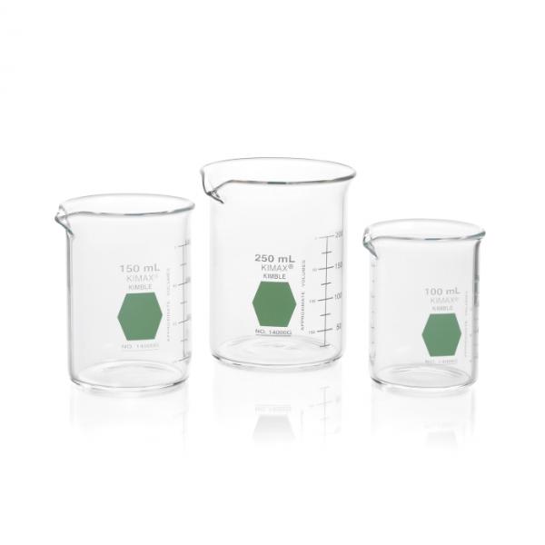 DWK Life Sciences 50 mL Kimble Kimax Colorware Beaker Low Form with ...