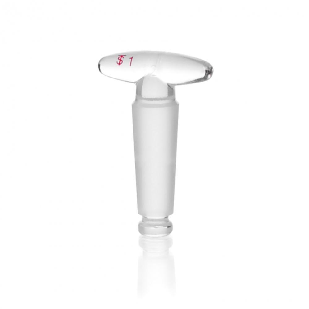 DWK Life Sciences Kimble Stopcock Glass Plug, with straight bore, size ...