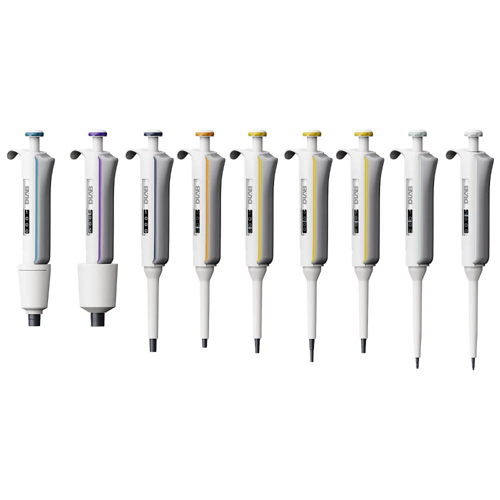 Df Lab Dlab 100-1000μL Mi-Pette-LTS Colorful Fully Autoclavable Adjustable ...
