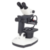 Motic GM-171 Binocular GEM scope on BF/DF GEM Stand w/ Coarse Focus