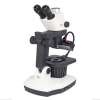Motic GM-171 Trinocular GEM scope on BF/DF GEM Stand w/ Coarse Focus
